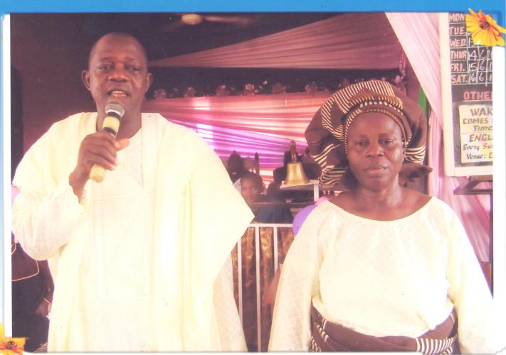Daddy speaking at his 70th birthday